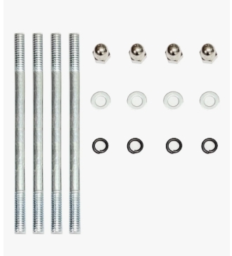 PARAFUSOS PRISIONEIRO 8MM FIXAçãO DO CILINDRO 80CC KIT MOTOR BICICLETA COM 4